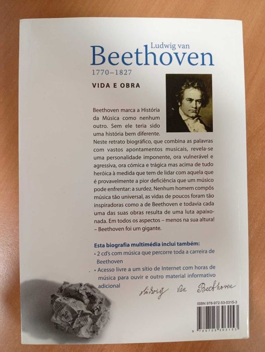 Livro - Biografia de Beethoven