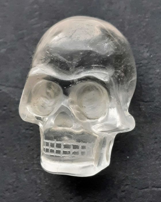 Череп кварц горный хрусталь кристалл амулет магия вуду фэньшуй США
