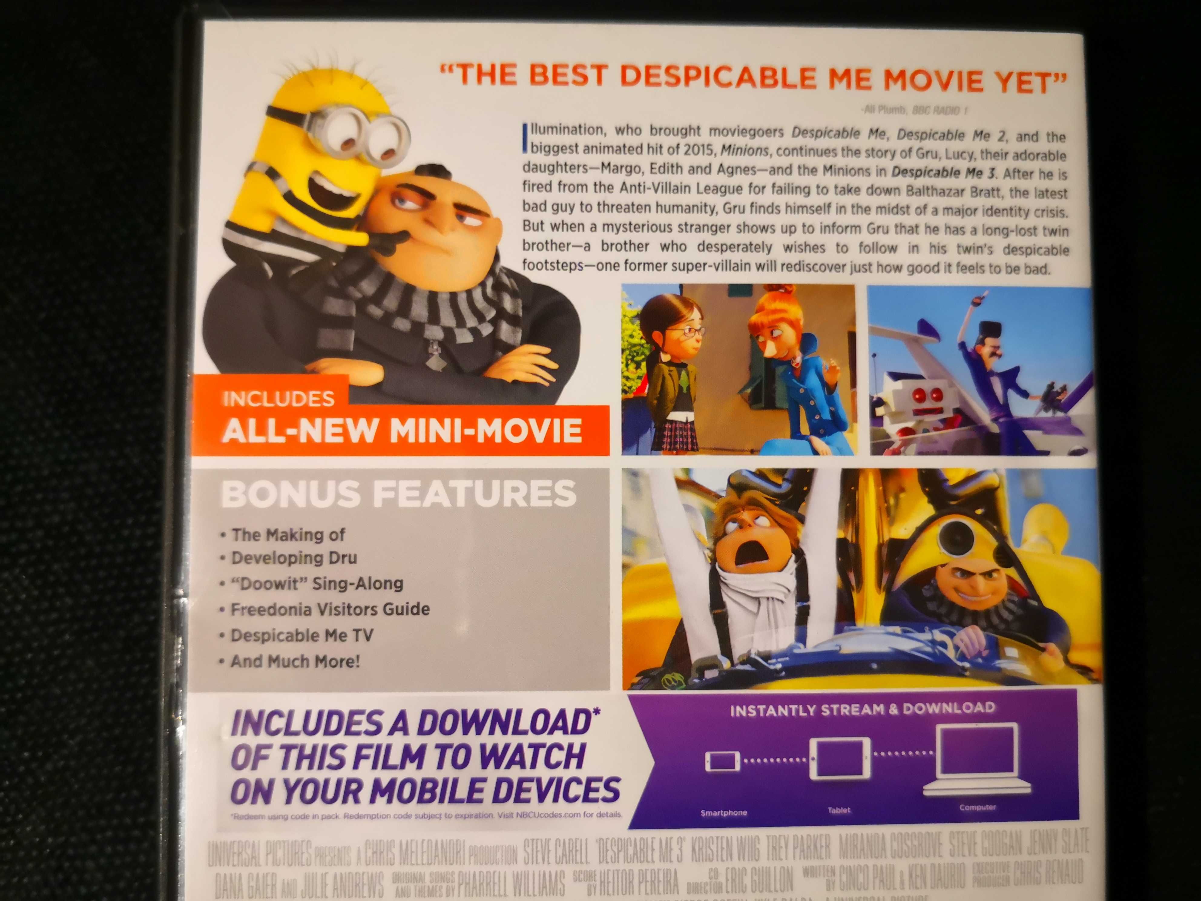 GRU, DRU i Minionki [ENG] DVD