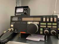 Radioamador YAESU FT747 GX Desbloqueado 100W + Medidor SWR + Fonte
