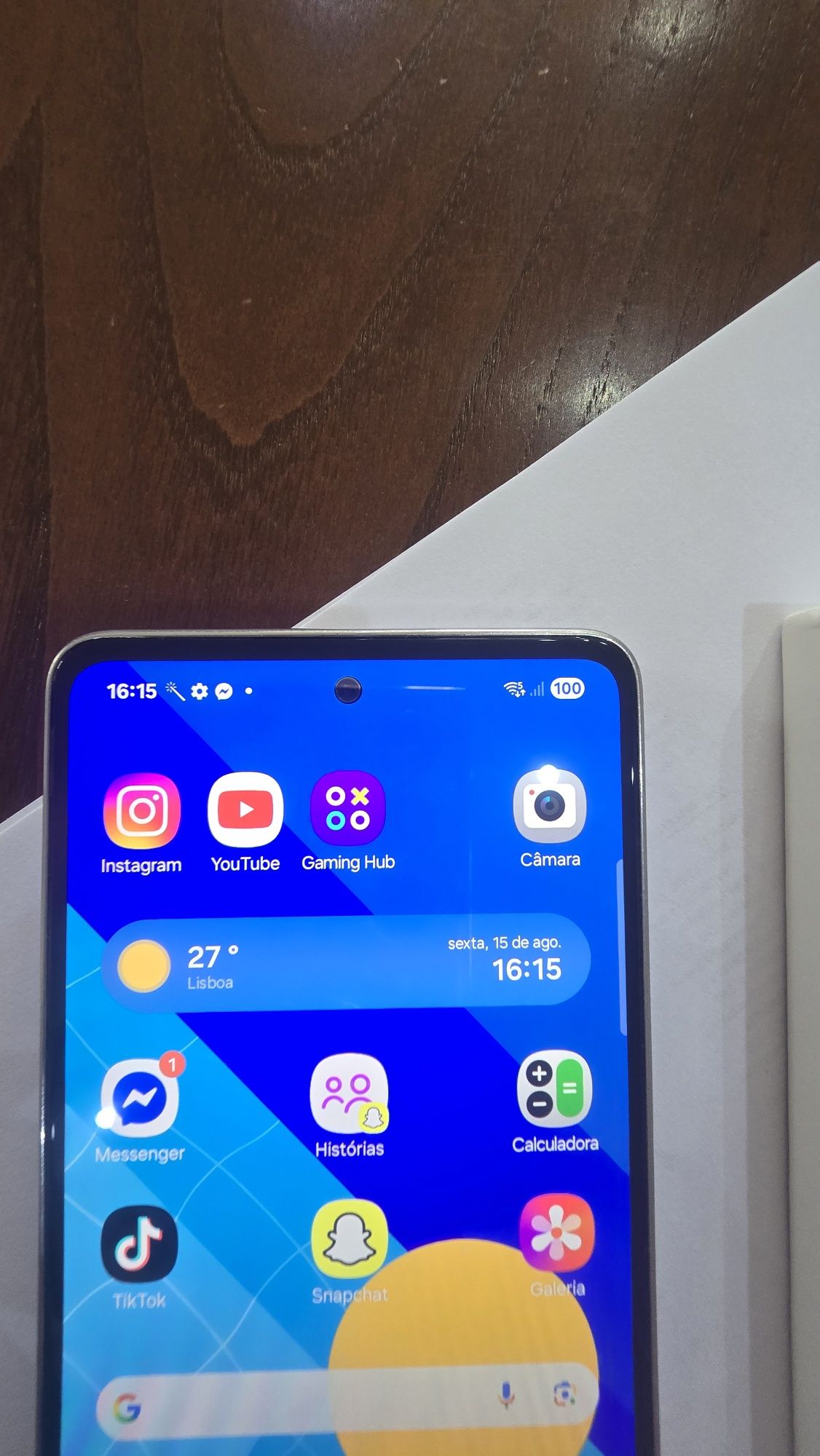 Samsung galaxy A 53 5G como novo
