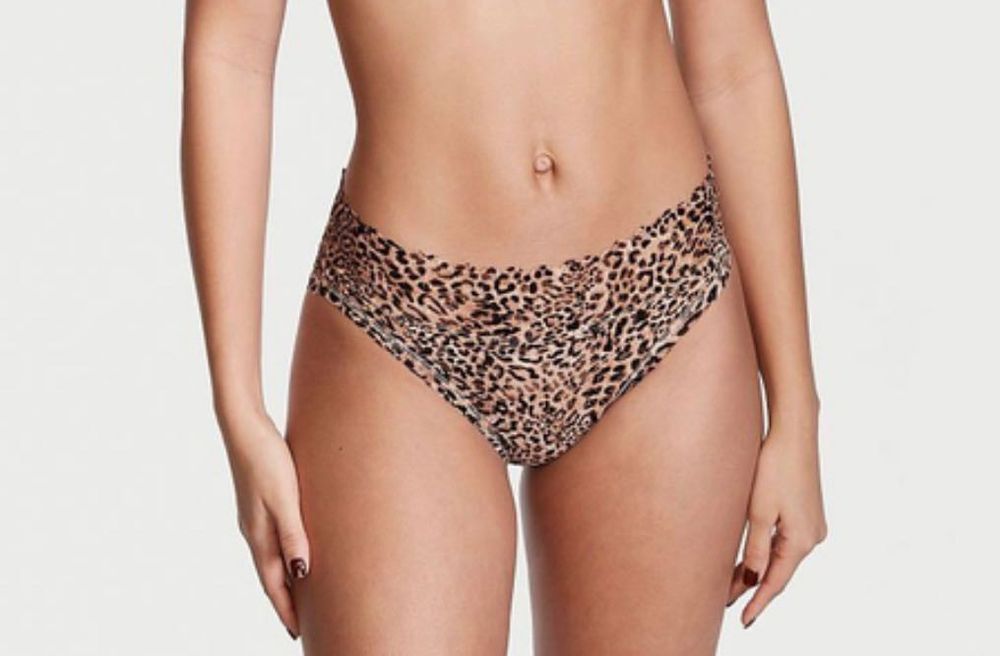 Леопардові трусики Victoria’s Secret високої посадки, різні розміри