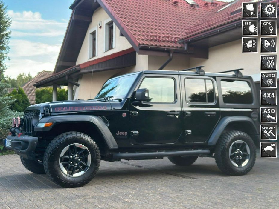 Jeep Wrangler JL Rubicon Gwarancja 2 Lata