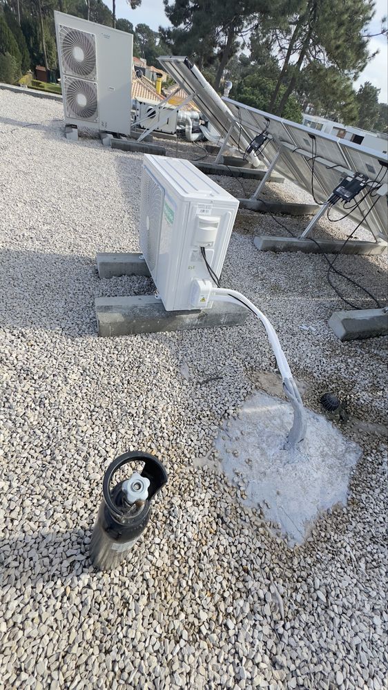 TECNICO DE AR CONDICIONADO, INSTALACAO, CARGA DE GAS