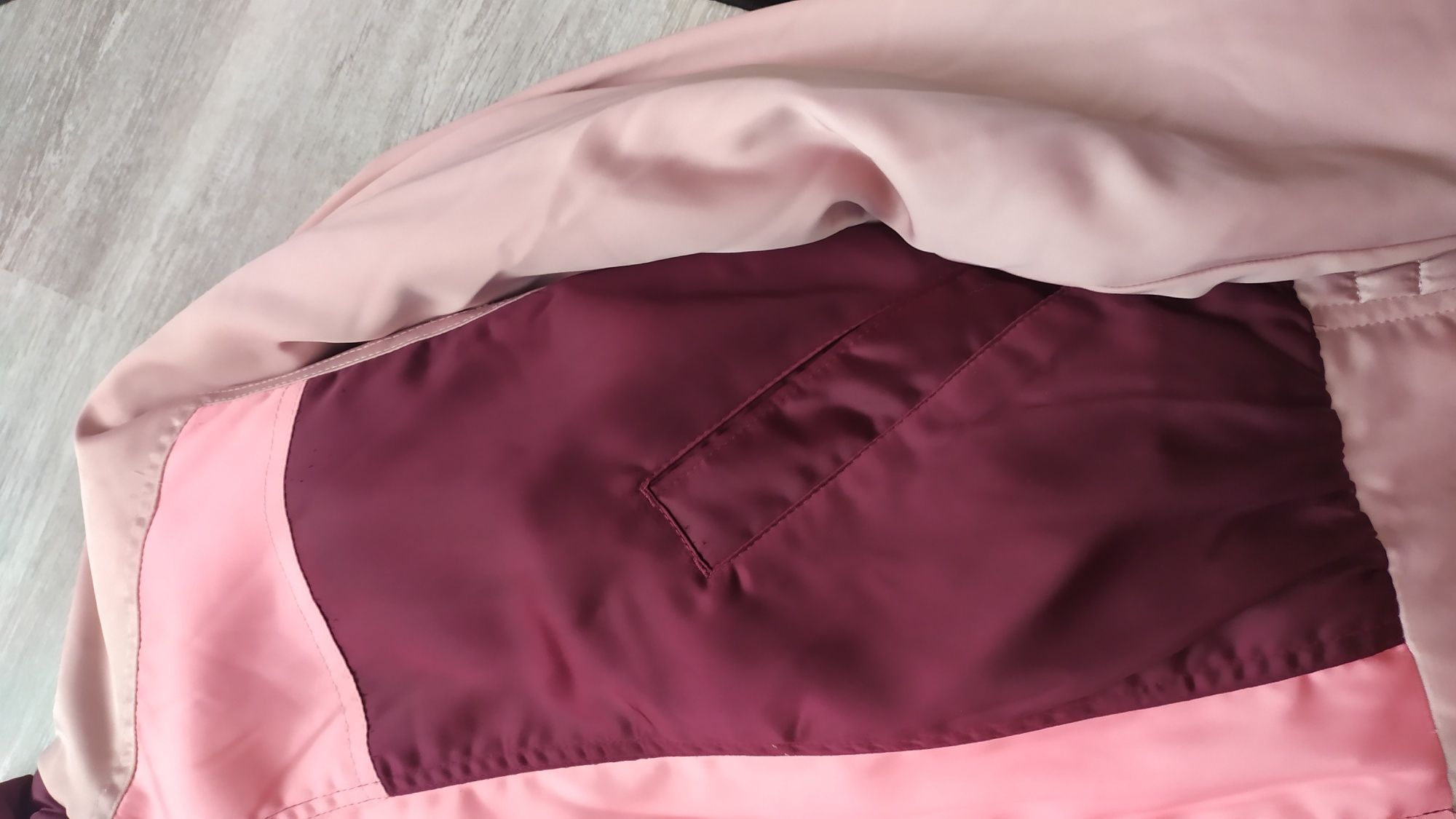 Bluza kurtka damska Boohoo r 40 42 Bordo pudrowy ròż