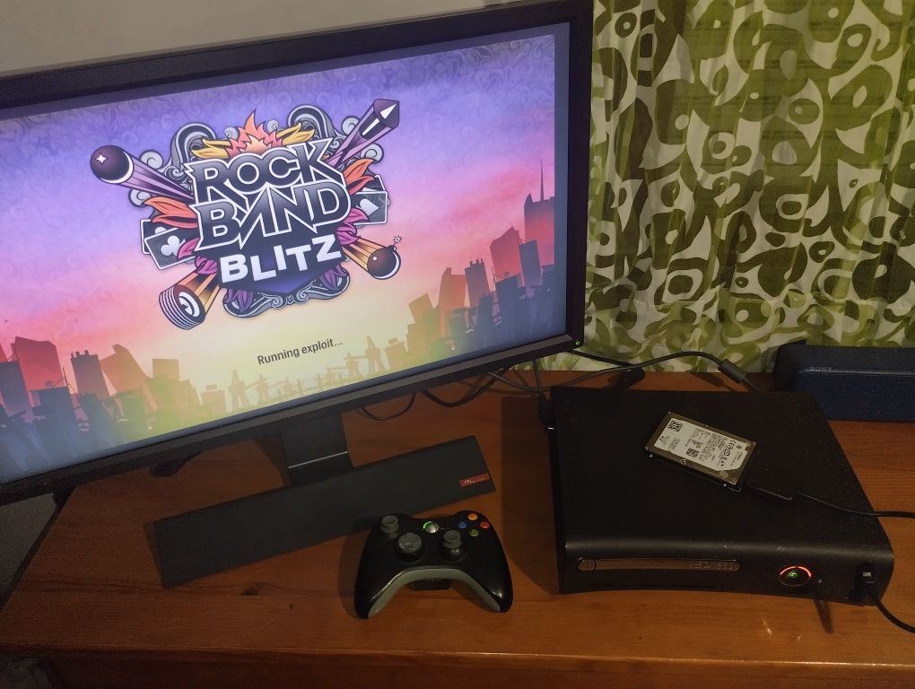 Xbox 360 com desbloqueio xploit