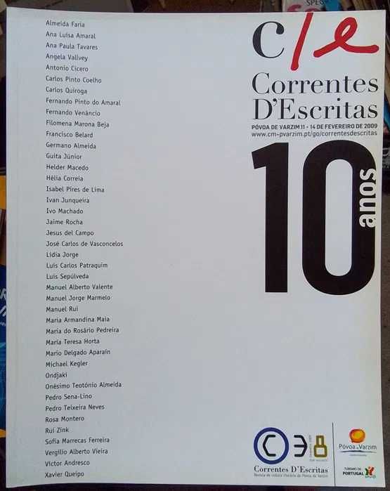 Números dispersos da revista das Correntes d'Escritas