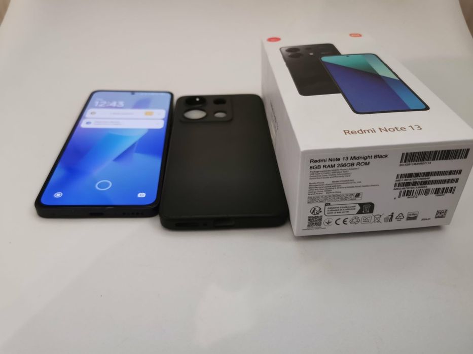 Redmi note 13 Midnight Black 8+8GB 256GB ROM