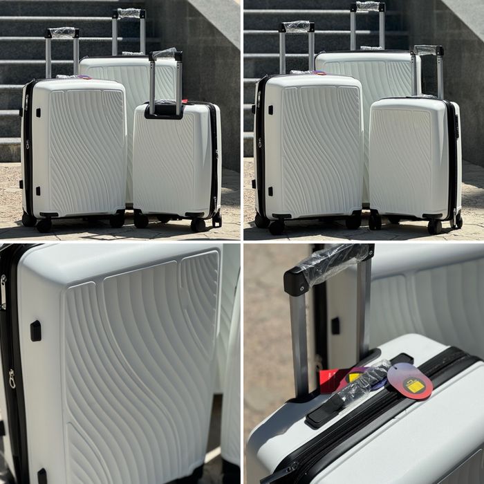 И ABS!и Полипропилен!Чемодан Польша на колесах,валіза,сумка на колесах