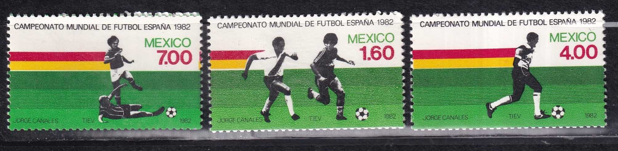 Meksyk 1982 cena 2,90 zł kat.2,25€ - piłka nożna