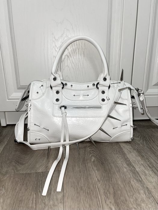 Сумка opium punk, кастомная сумка, сумка с пирсингом, city bag type