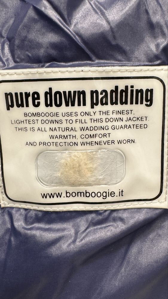 Kurtka puchowa przejściowa Bomboogie