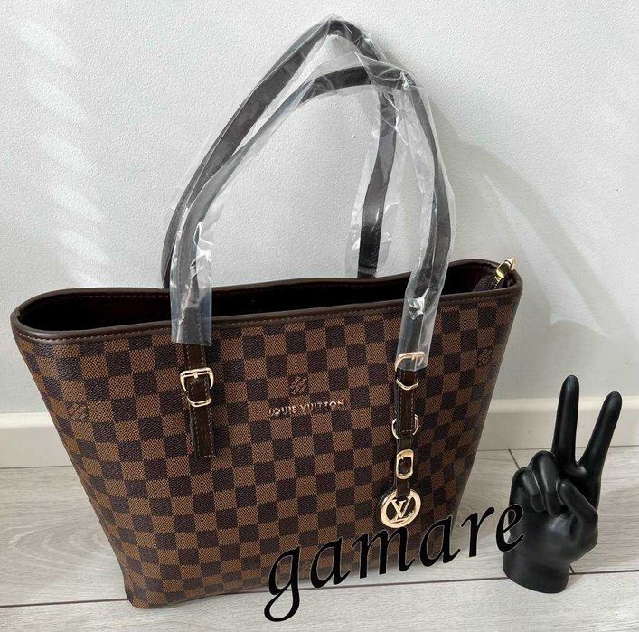 Louis Vuitton neverfull kratka torebka damska a4 NOWE