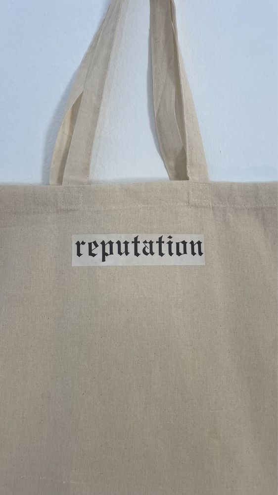 Taylor Swift reputation tote bag