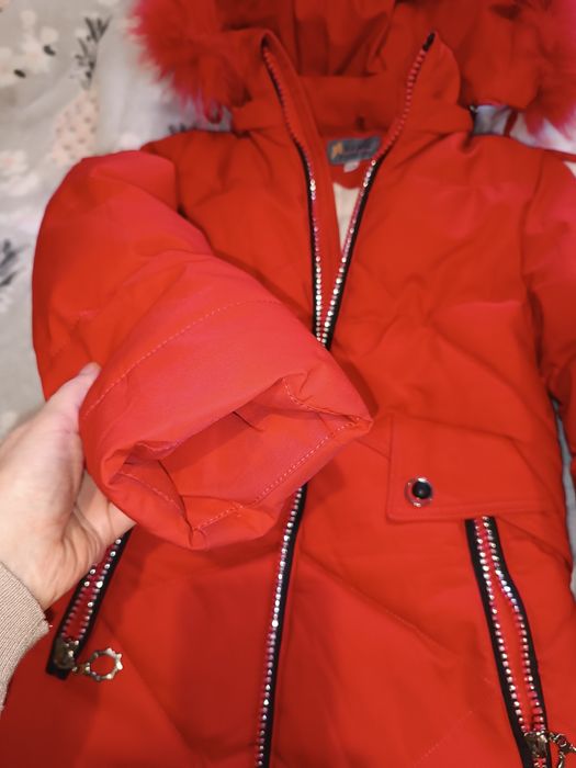 Курточка на дівчинку, зима