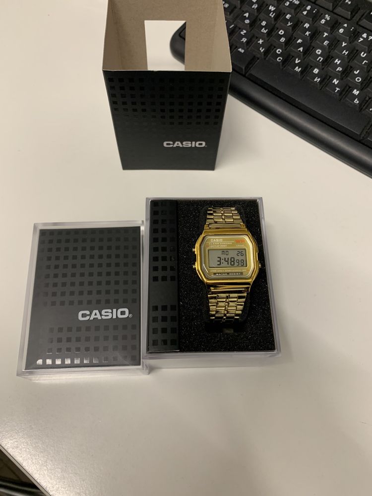 Гарантія 40 днів. Годинник касіо монтана Casio montana a159, a168 часы