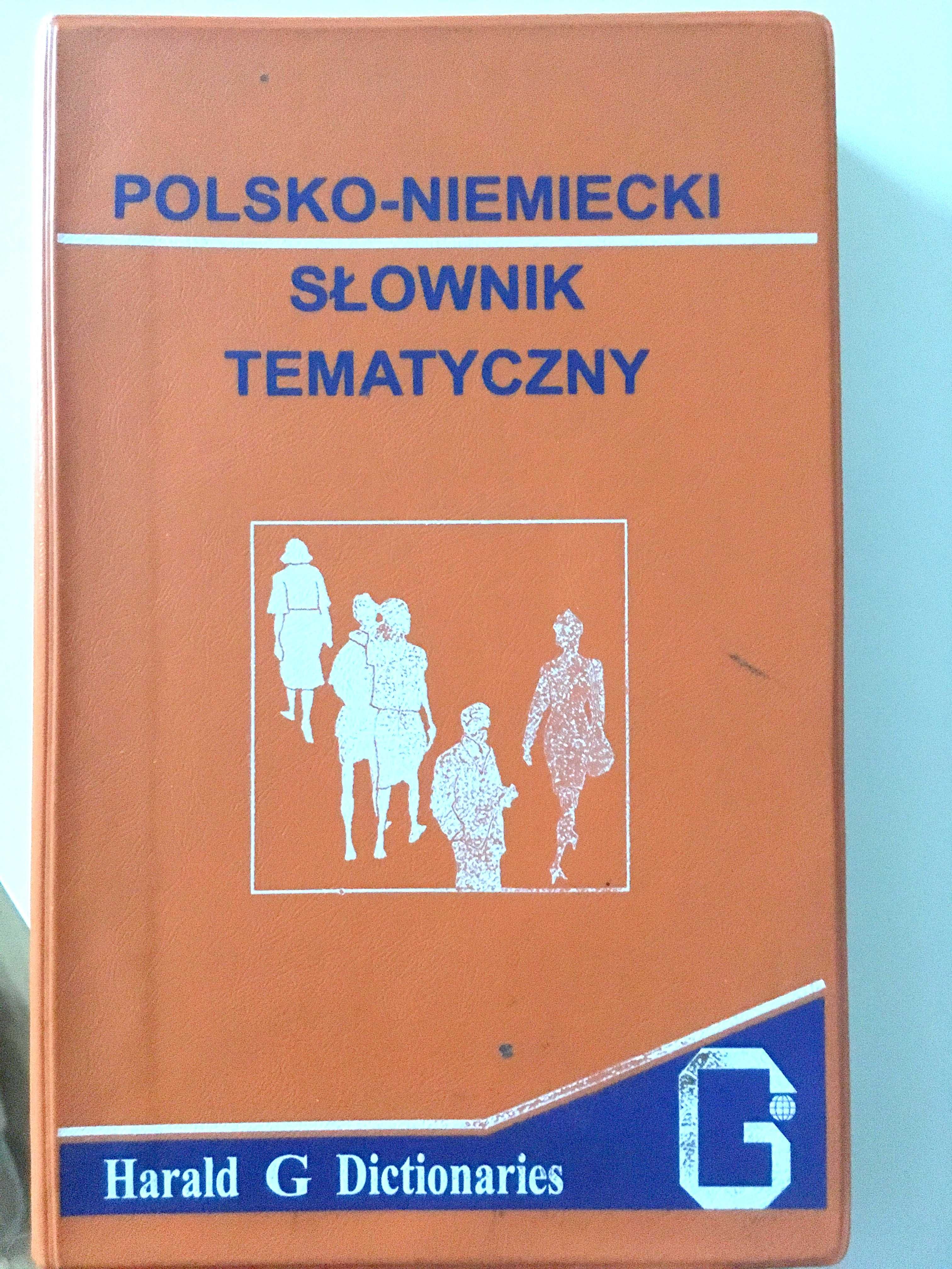 Polsko-niemiecki słownik TEMATYCZNY wytrzymała okładka pcv