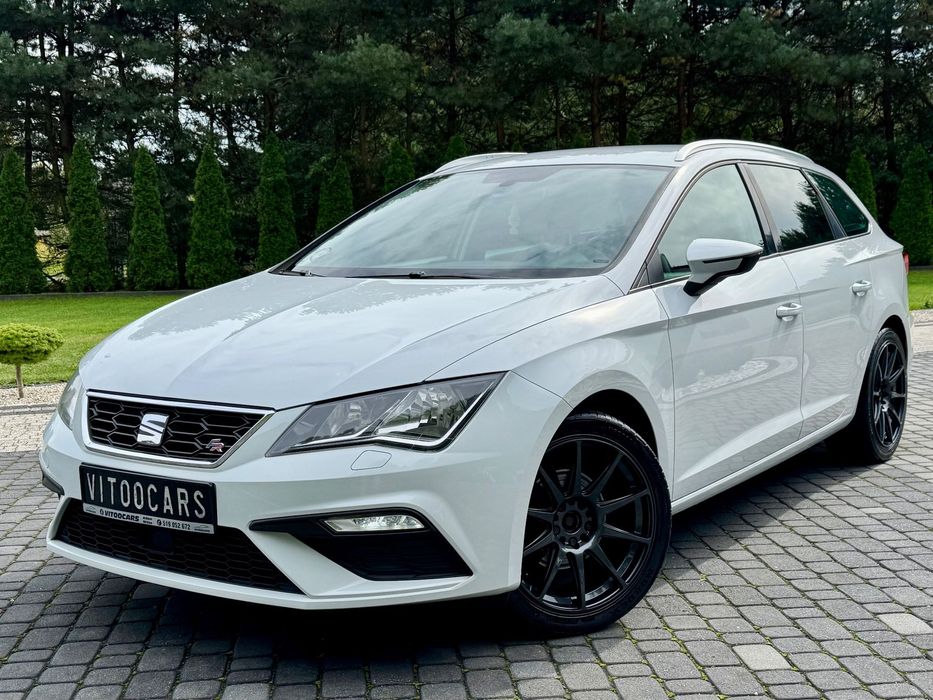 Seat Leon 1.4TSi 150PS*prawna gwar.przebiegu*100% ori lakier*biała perła*opłaty*