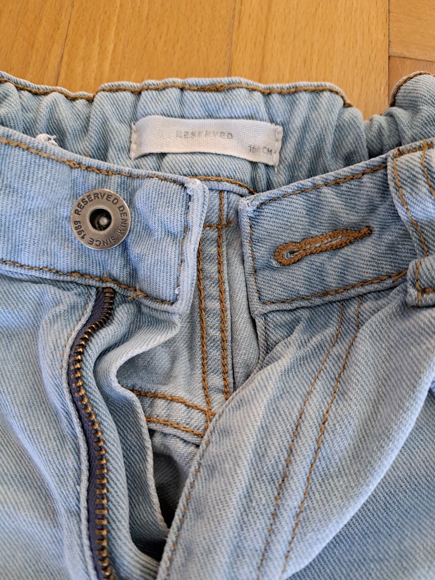 Spodnie jeansy dziewczece Reserved rozm.158