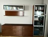 Meble z litego drewna kolor palisander