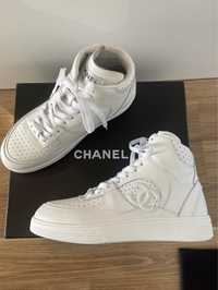 Chanel buty sneakersy trampki skóra cielęca NOWE 39/40