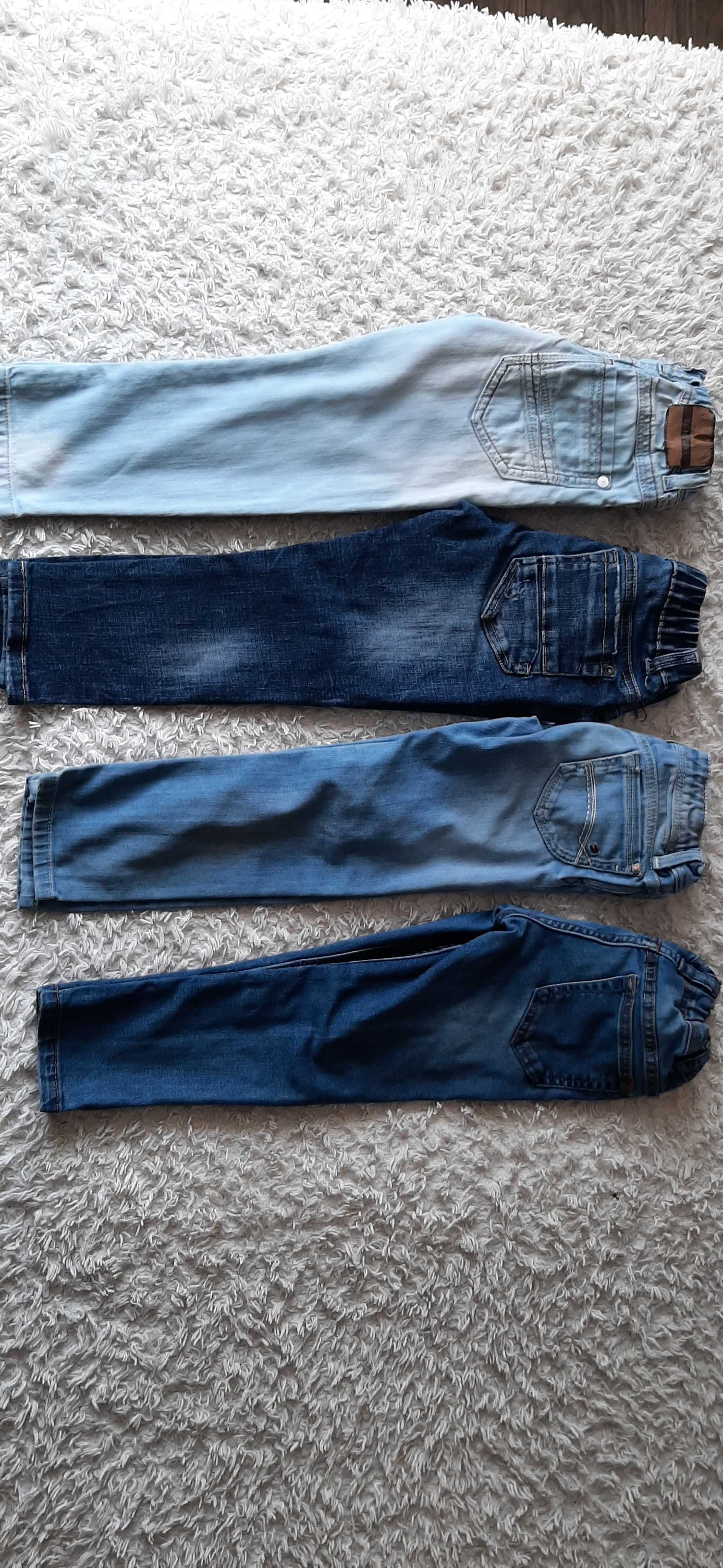 Spodnie jeansy chłopiec 104