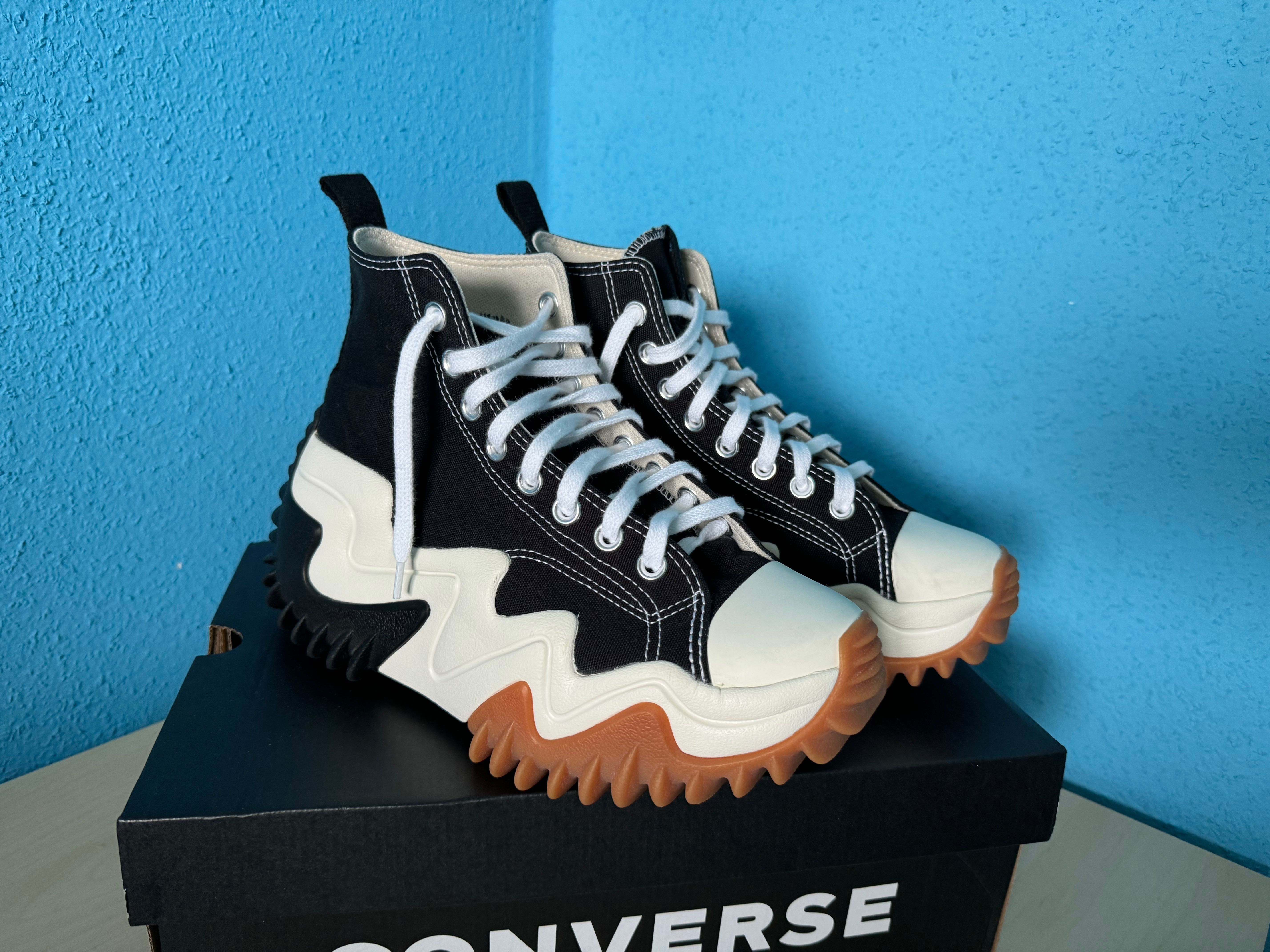 Converse all star wysokie platforma run motion high hike Chuck taylor