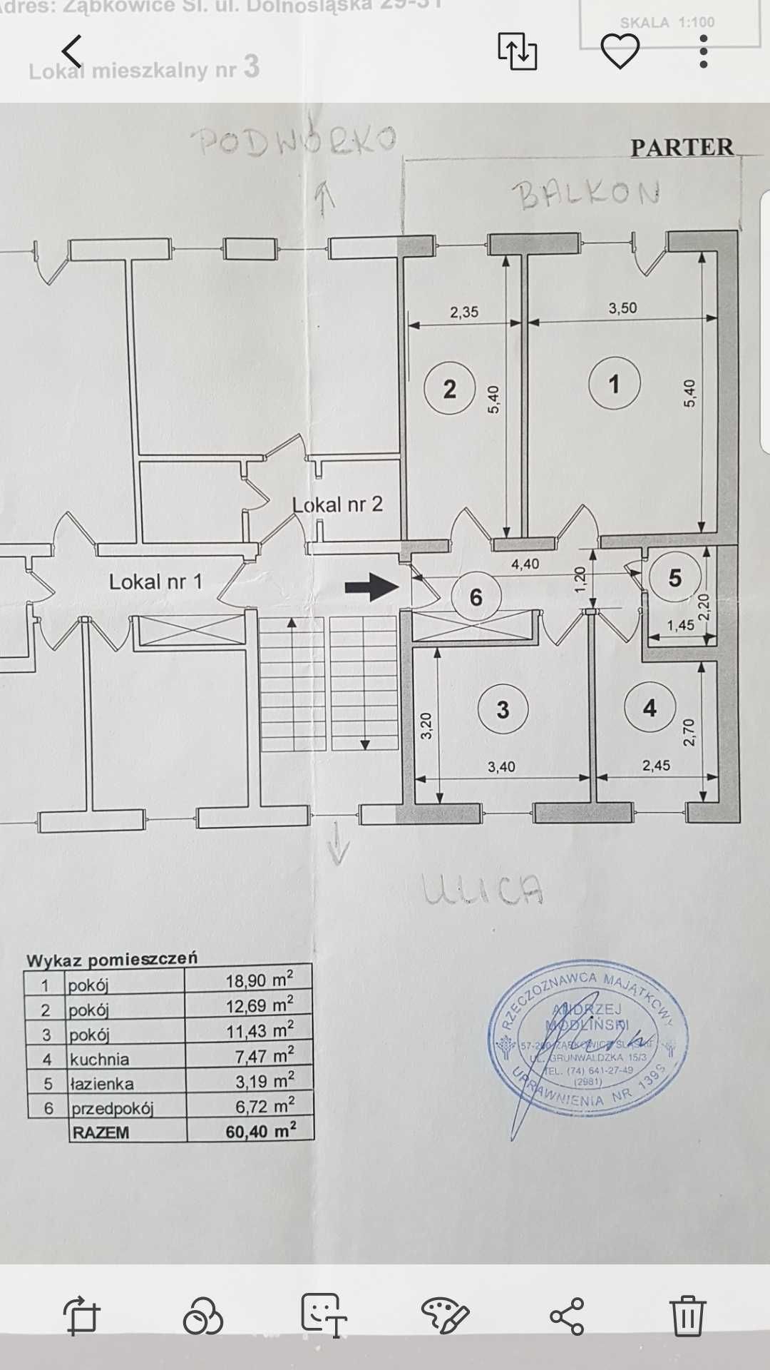 Mieszkanie 3 pokojowe 63 m2 w Ząbkowicach Śląskich