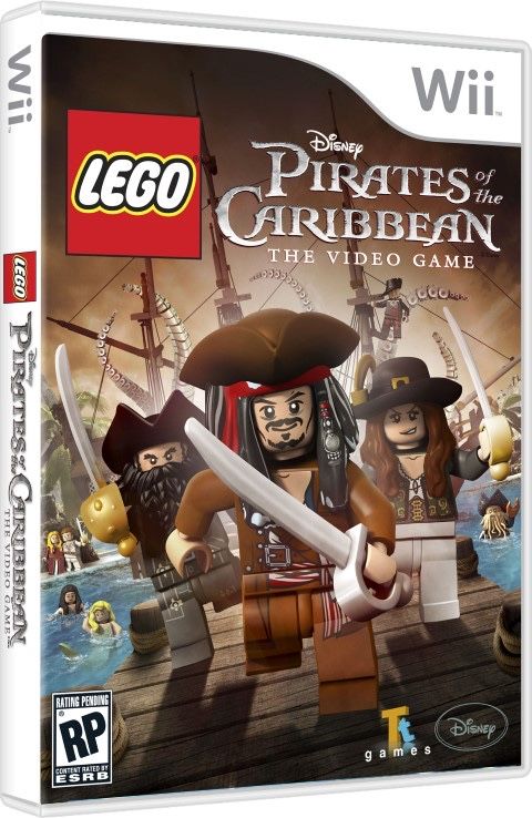 Jogo Wii LEGO Piratas das Caraibas Nintendo