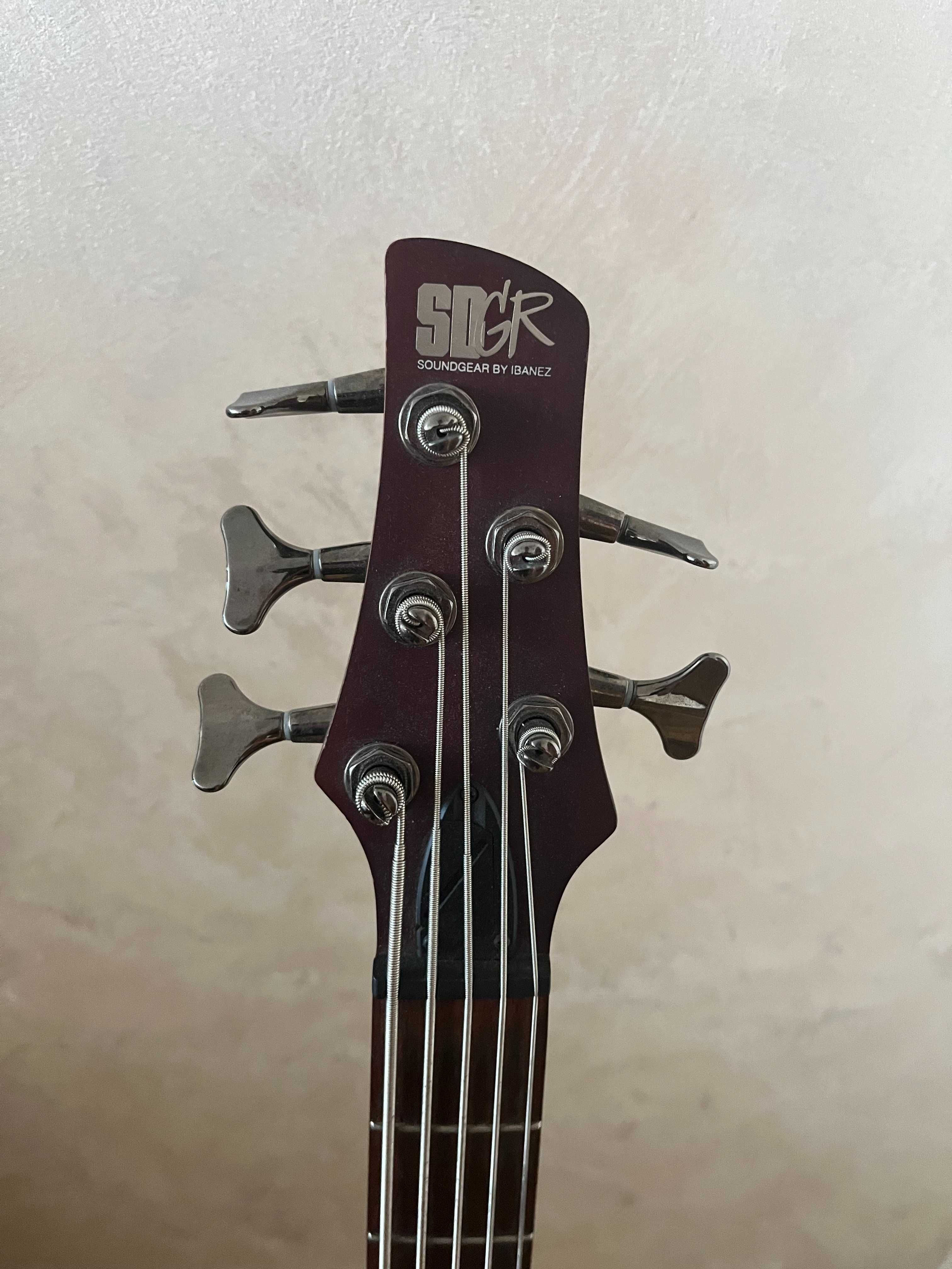 Gitara Basowa Ibanez SR505 – Wyregulowana, Gotowa do Gry!