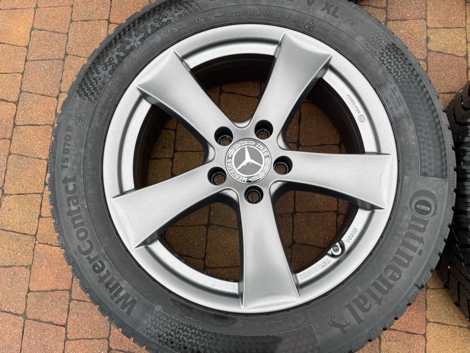 3755. Alufelgi 17" Mercedes W246 W206 W176 CLA GLA 5x112 6.5J ET44