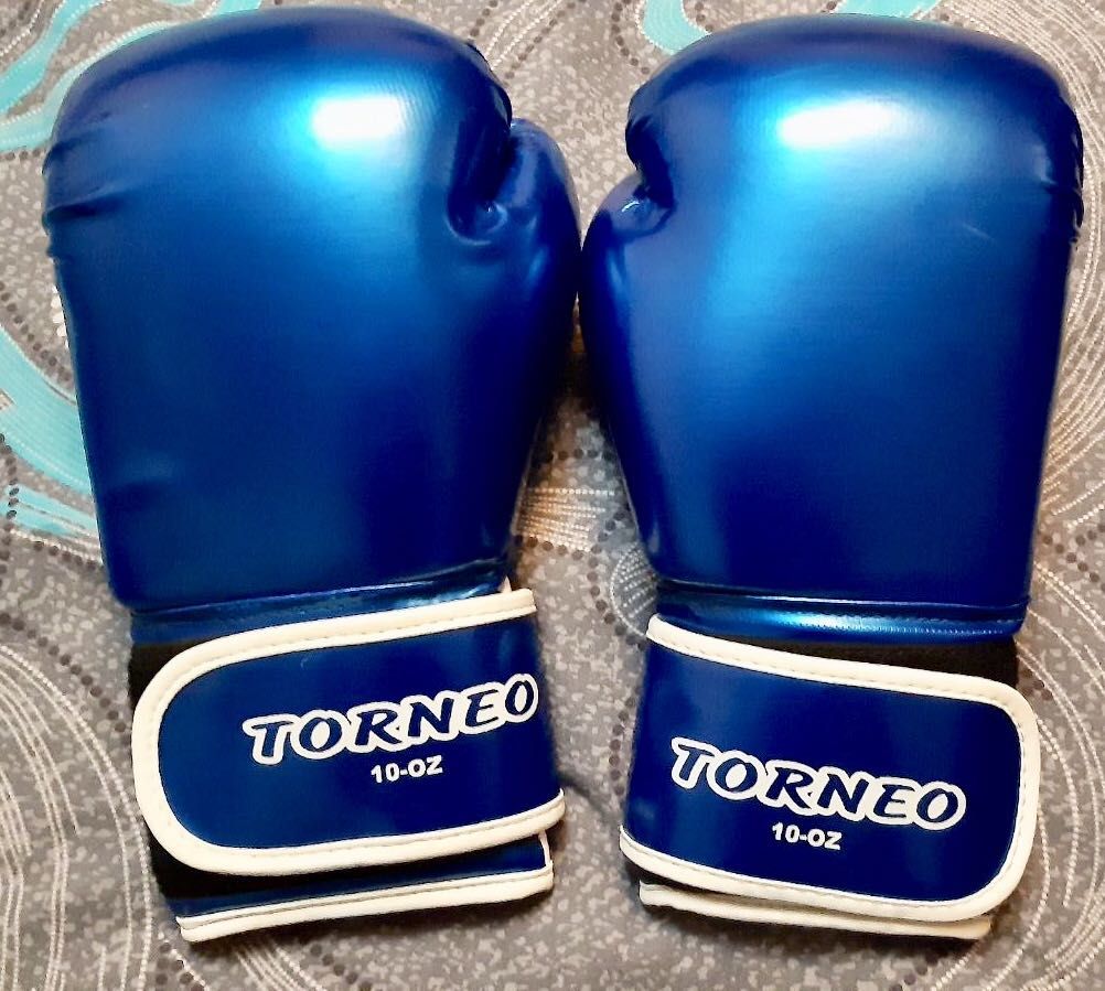 Перчатки для тай-бо Torneo A-305B сині