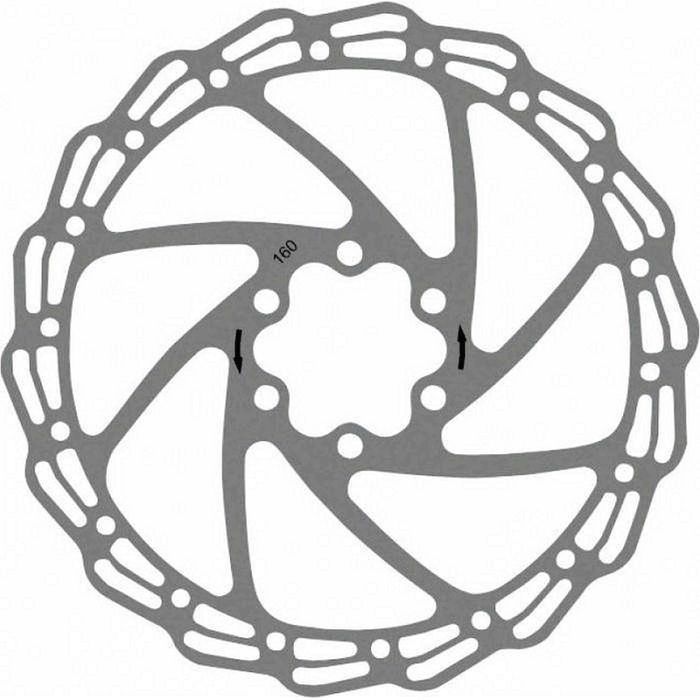 ALHONGA HJDXR06 Tarcza Hamulcowa 160mm / 6  śrub