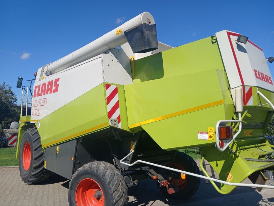 Claas lexion 430 heder 5.4m stan idealny
