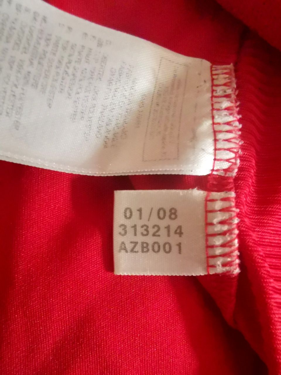 Oryginalna koszulka FC Liverpool - sezon 2008/2009
