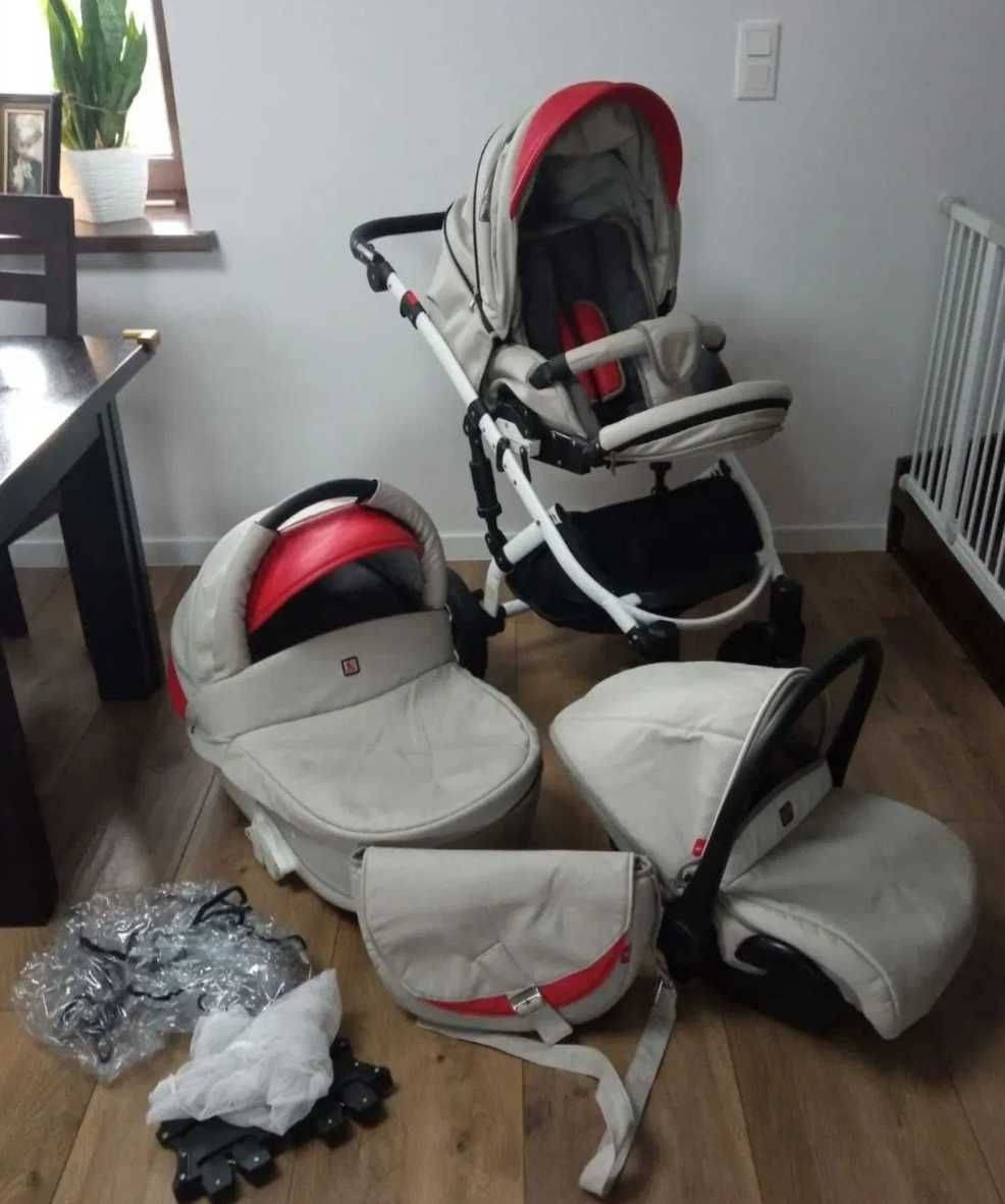 Wozek 3 w 1 plus gratis siodelko