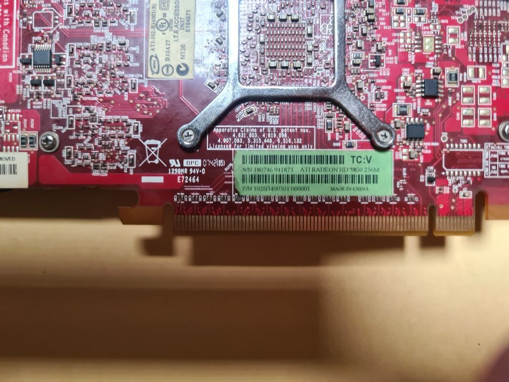 Karta graficzna Radeon HD3850, 256mb PCIE