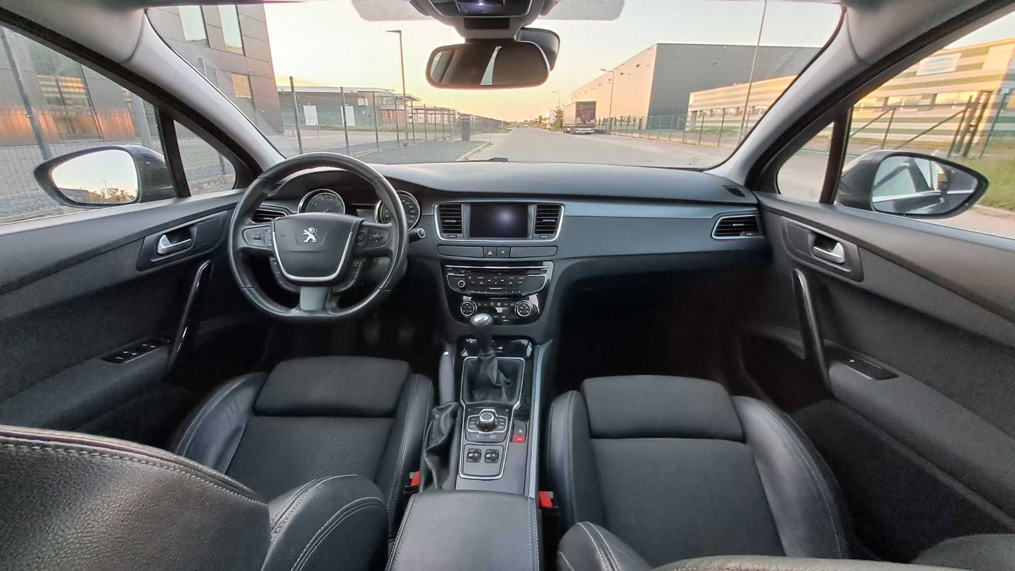 Śliczny Peugeot 508 1.6 ALLURE Active 2011 Skóra Navi Xenon Led Hak