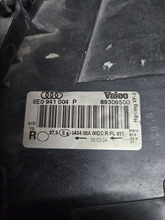 Lampy przód audi A4 B6 bi-xenon