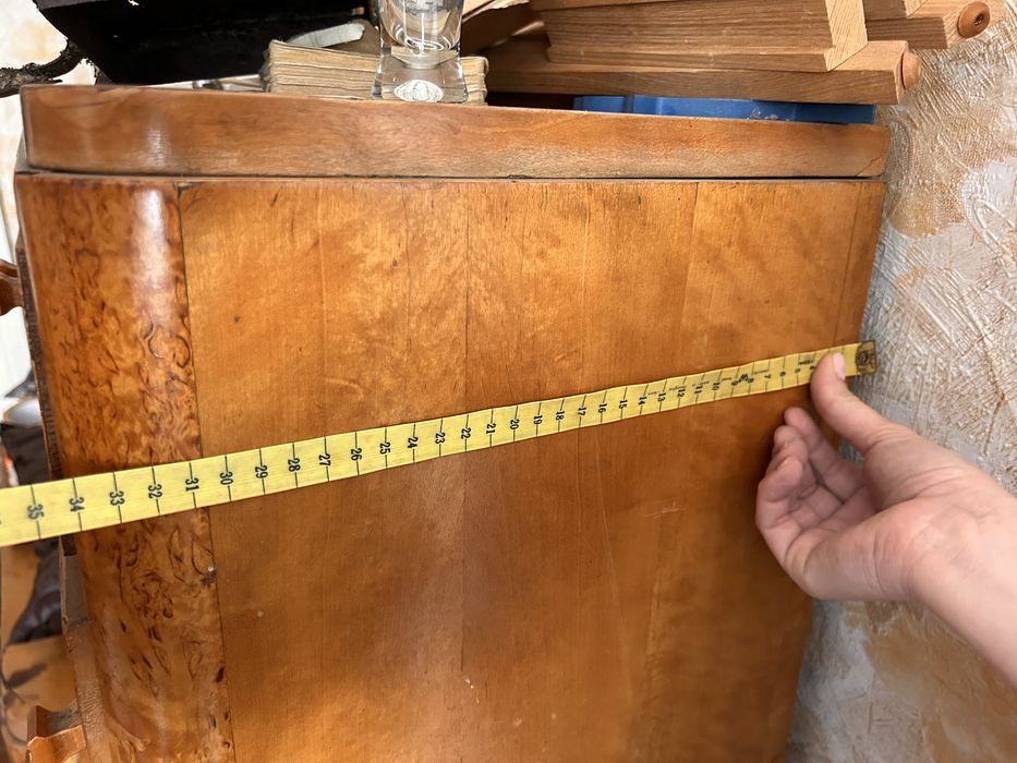 2 szafki nocne -Art Déco, ok. 1925–40 - Poznań/Zielona Góra, vintage