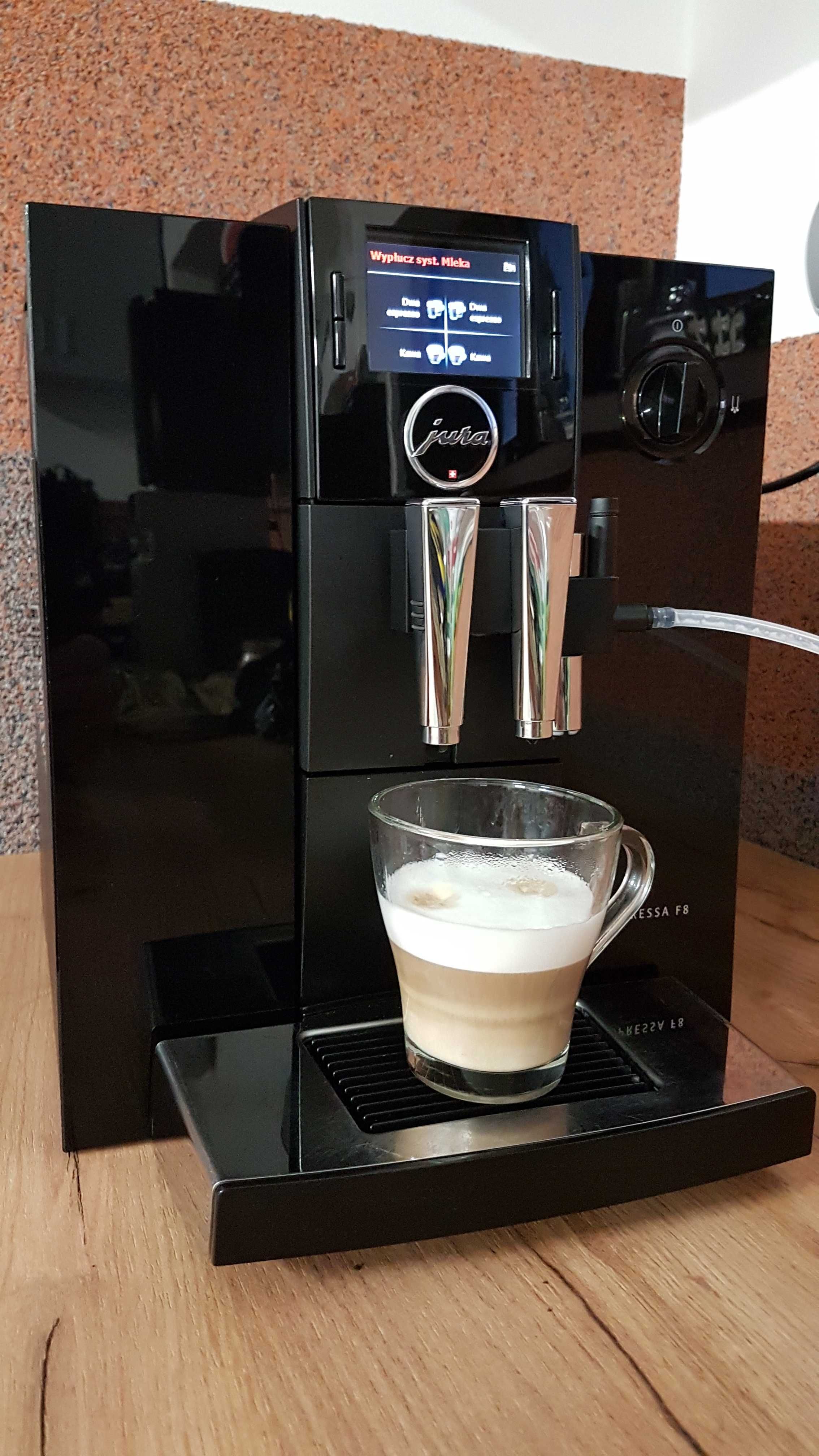 Ekspres JURA F8 super stan 6 miesięcy gwarancji