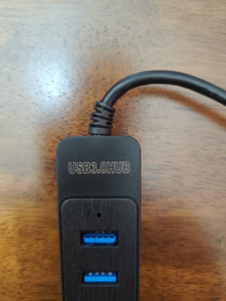 Hub 4 portas USB 3.0 com entrada USB C