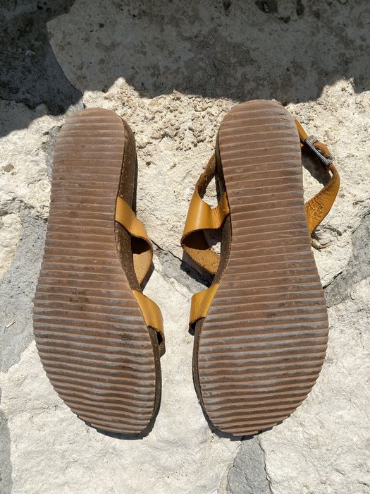 Yokono Genova 500 żółte skora naturalna r. 37