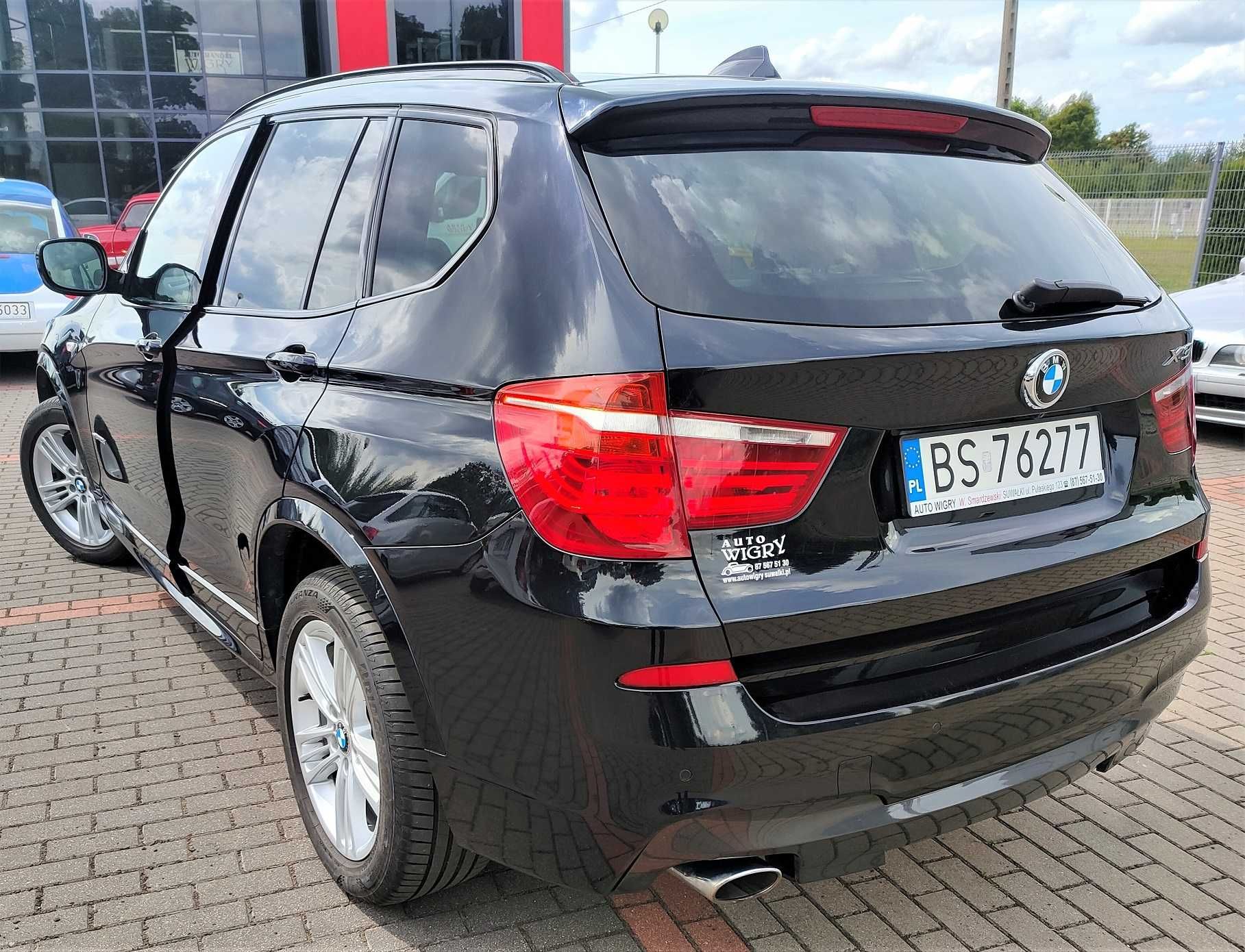 BMW X3 F25 20dX Bezwypadkowy FV 23%