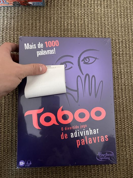 Taboo, Jogo de Cartas Selado nunca aberto