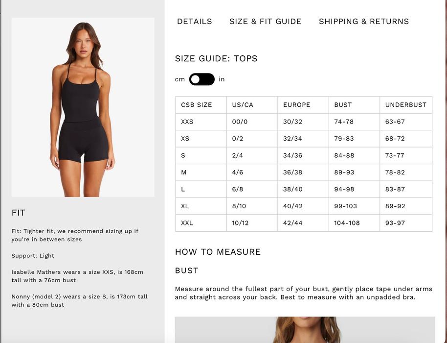 Майка/ спортивный топ CSB X ISABELLE MATHERS.