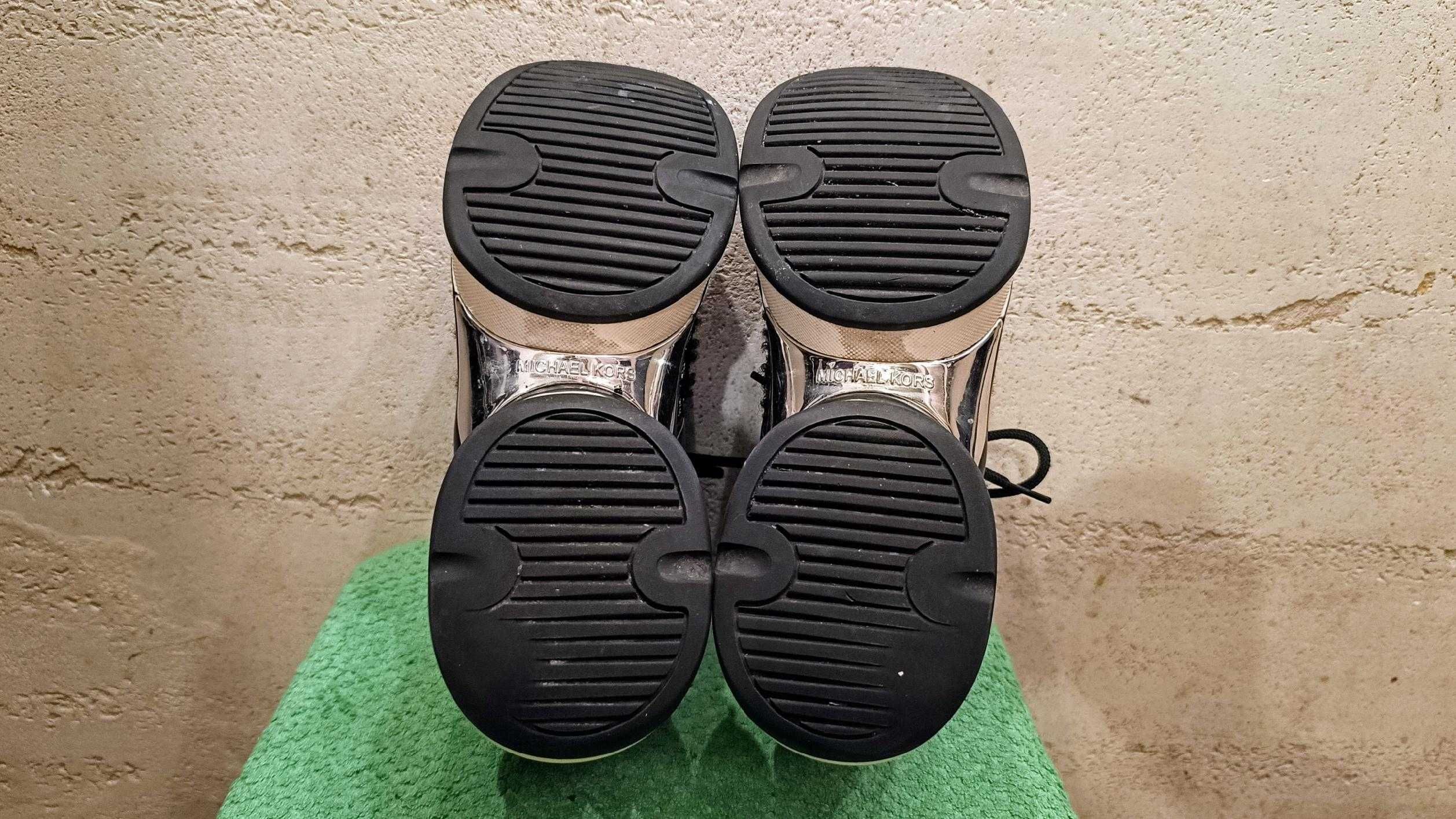 Damskie sneakersy MICHAEL KORS OLIMPIA TRAINER r.39 skóra stan b.dobry