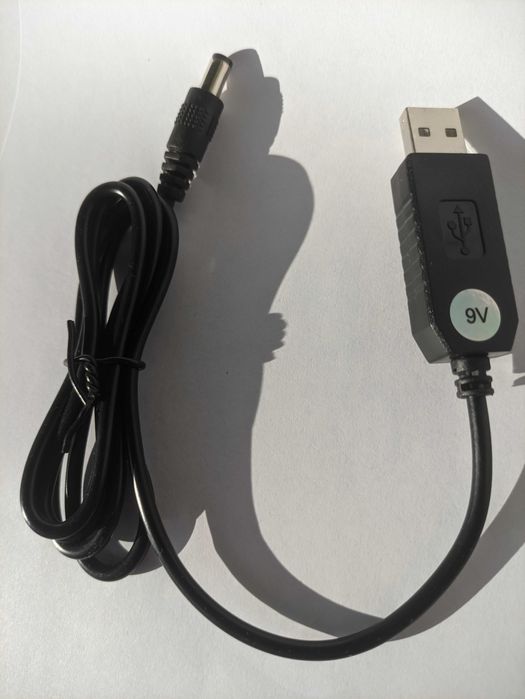 Кабель для роутера USB-DC 9V/12V Інтернет від повербанку