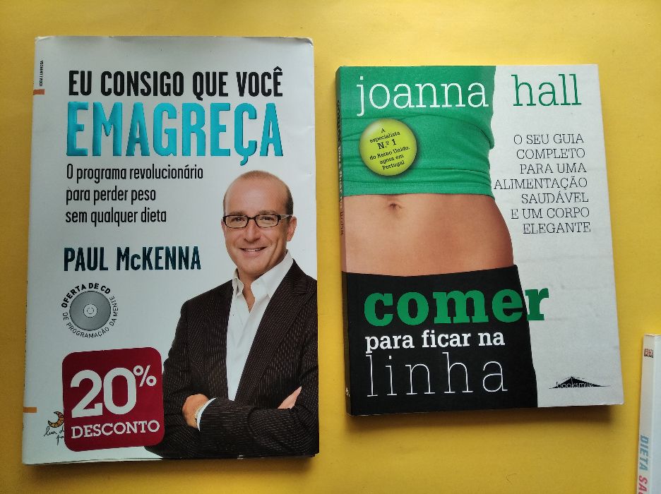 Livros sobre alimentação e dietas