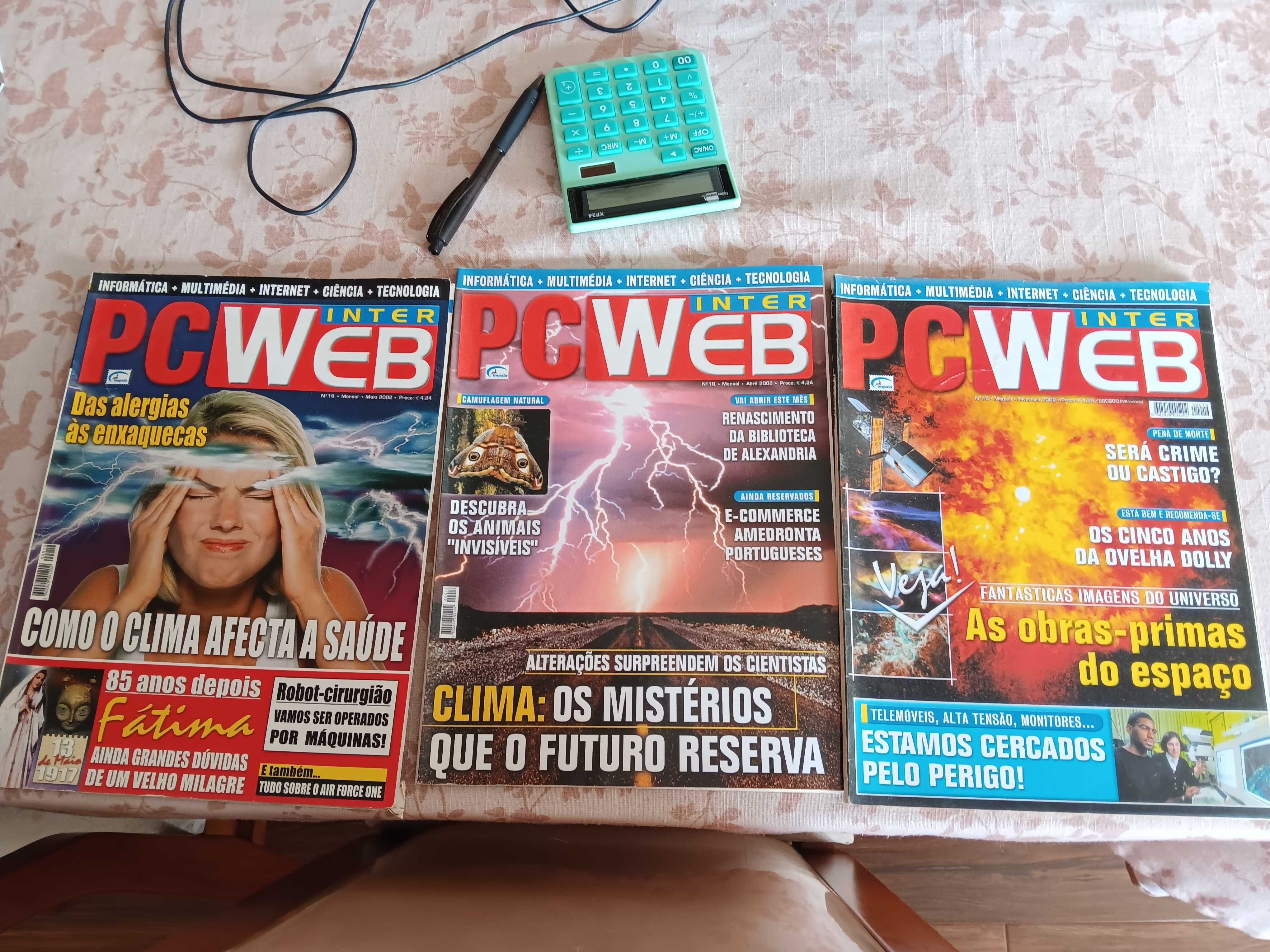 3 revistas  inter pcweb por 1.50€